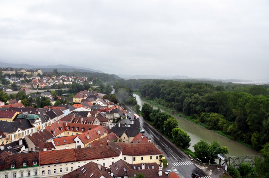 View of the Danube from Melk Abbey